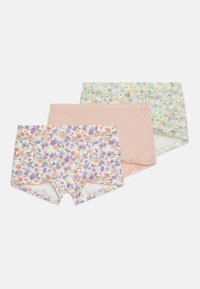 Lindex - BOXER FLOWERS 3 PACK - Kelnaitės - light dusty pink Miniatiūros vaizdas 1