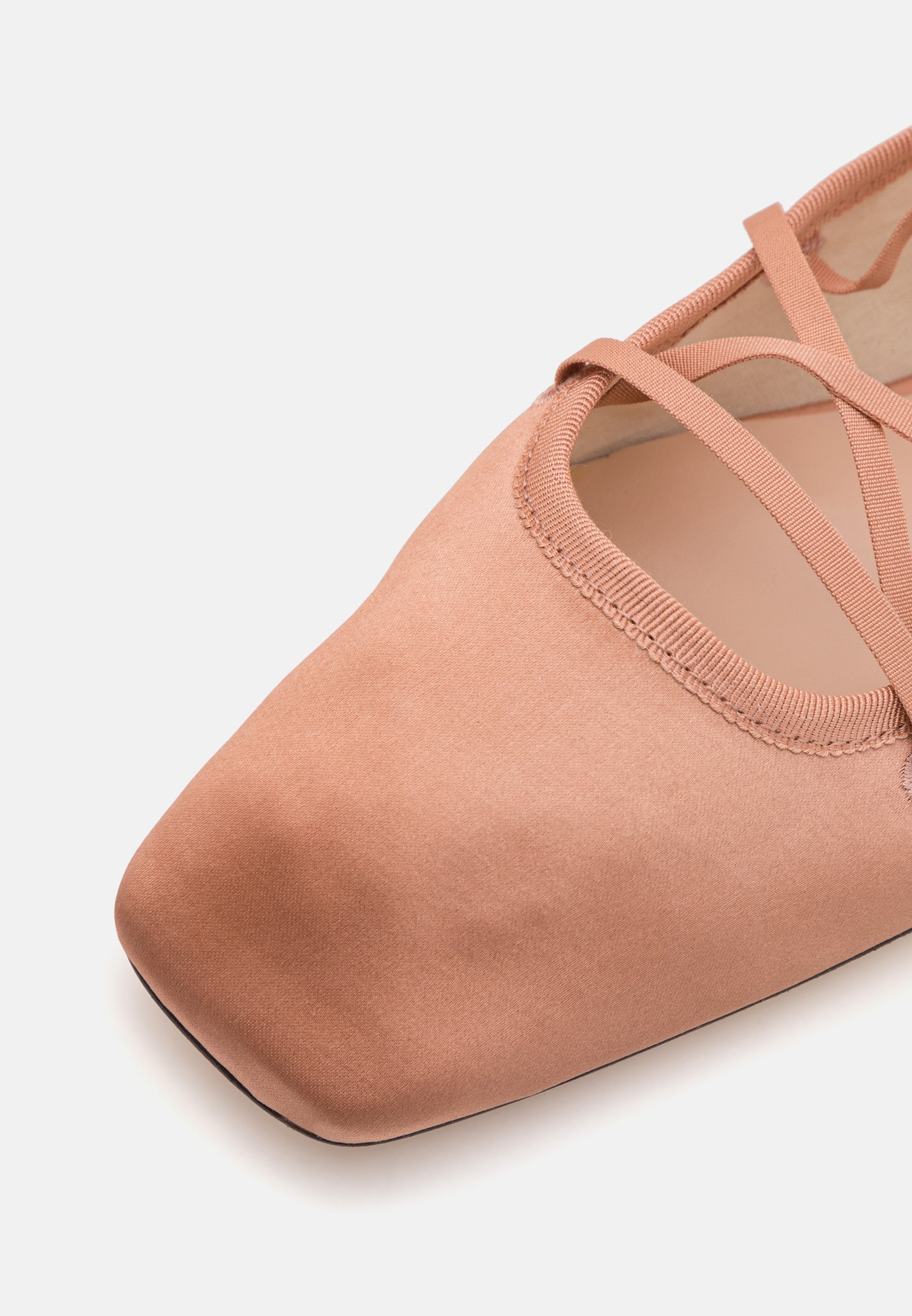 Loeffler Randall LOUISA LACE UP BALLET FLAT - Ankle strap