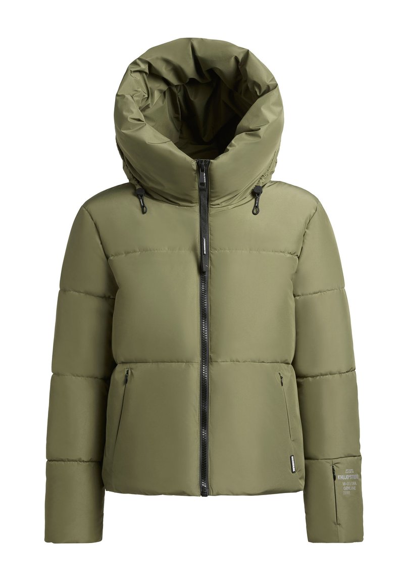 khujo Winterjas groen