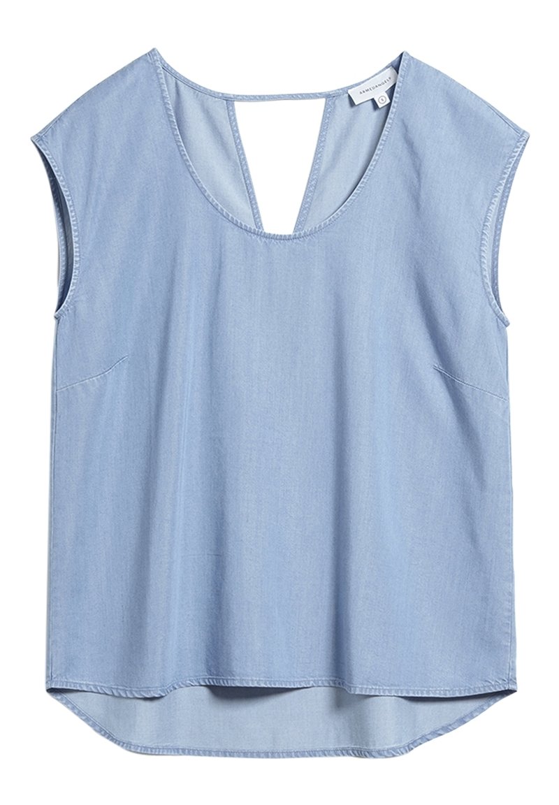 ARMEDANGELS Blouse - blue denim