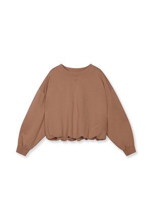 10DAYS, 10DAYS TOPS PLEATED SWEATER - Pullover - light fudge
