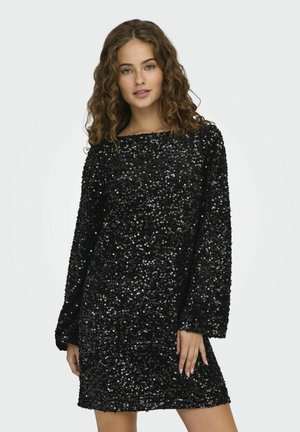 JDY JDYSARA SEQUINS - Robe de soirée - black