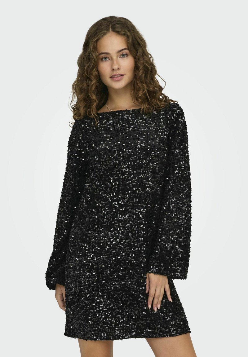 JDY JDYSARA SEQUINS  - Robe de soirée - black