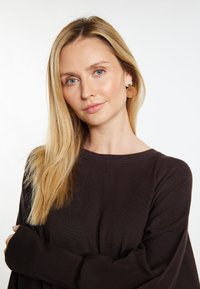 usha LUREA - Pulover - dunkelbraun