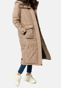 Navahoo Wintermantel - taupe