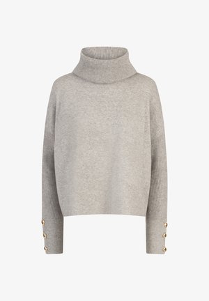 Apart OVERSIZED - Strickpullover - graumeliert