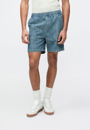 SAJABARI - Pantaloni scurți din denim - blue