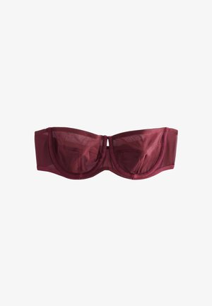 Self. NON PAD WIRED STRAPLESS - Reggiseno con spalline regolabili - burgundy red