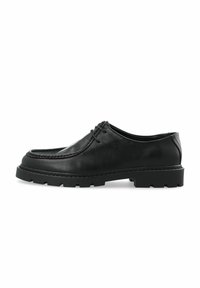 Neformalni čevlji z vezalkami - black