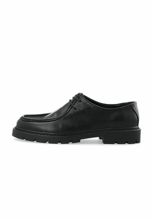 Sporty snøresko - black