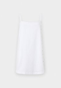 BUTTOM DETAIL SKORT - Kjole - white