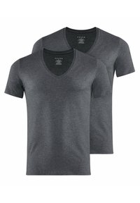Unselected, dark grey  heather 