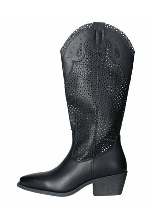 Stivali texani / biker - nero