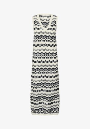 Kaffe, KAANNA - Maksimekko - chalk midnight m wavy lines