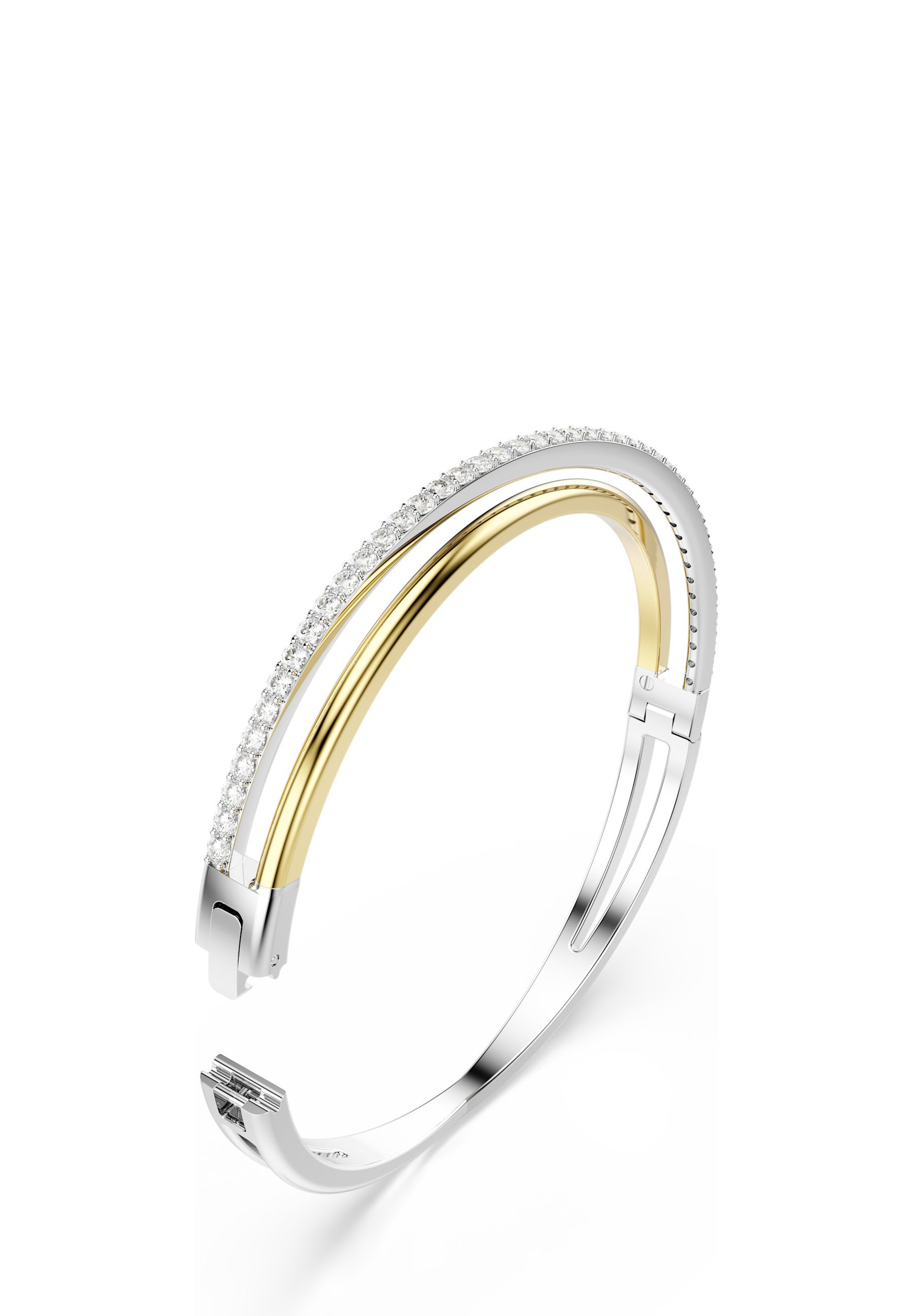SWAROVSKI Hyperbola Bangle ブレスレットスワロフスキー Swarovski HYPERBOLA BANGLE - Bracelet - white/silver-coloured