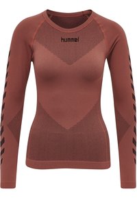 Hummel FIRST SEAMLESS - Apatiniai marškiniai - marsala