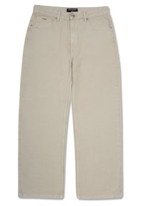 DAREL WIDE - Jean boyfriend - washed light beige