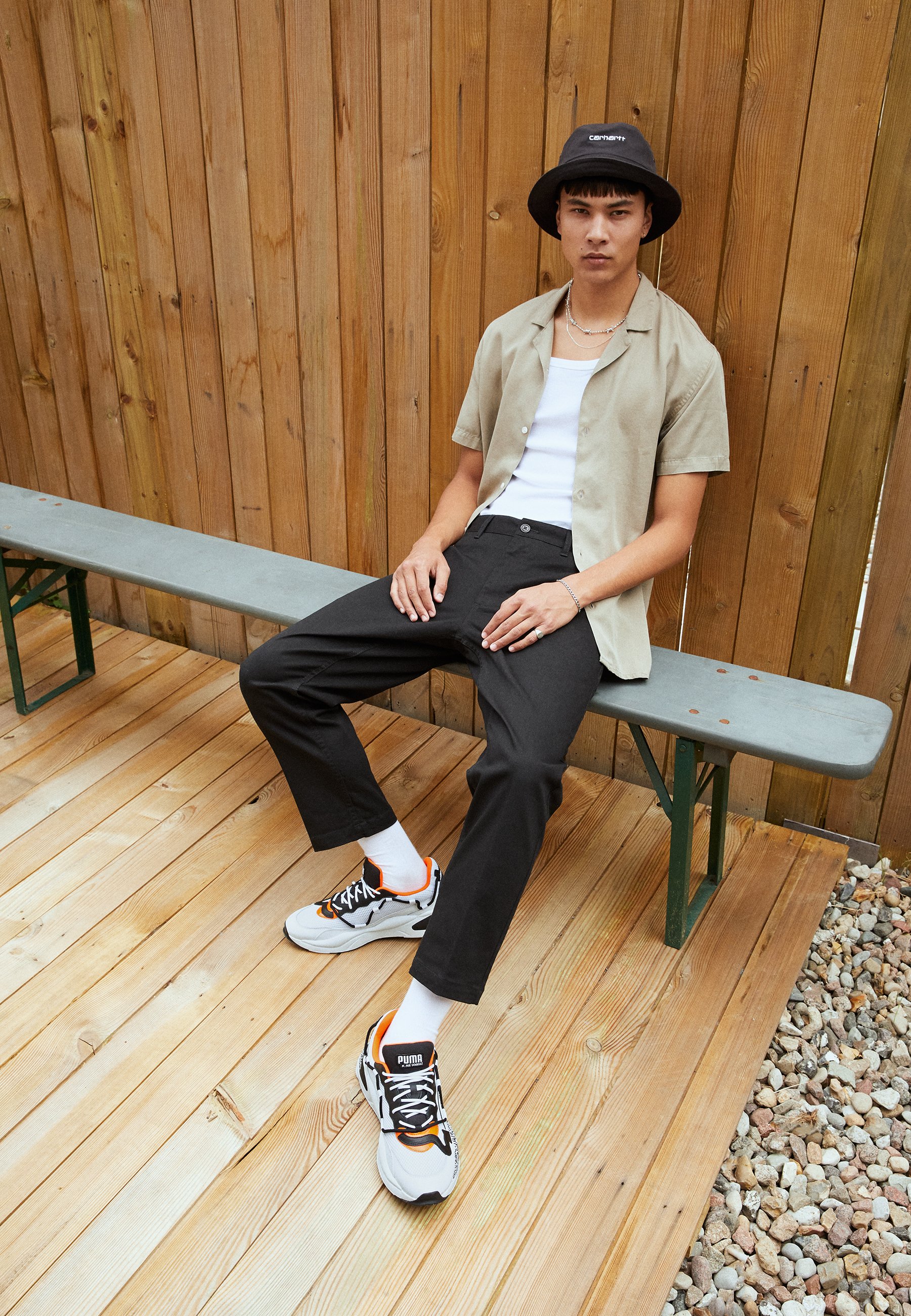 plain white puma shoes