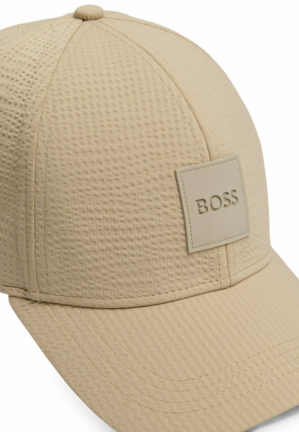 ZED-SEERSUCKER - Cap - light beige five2