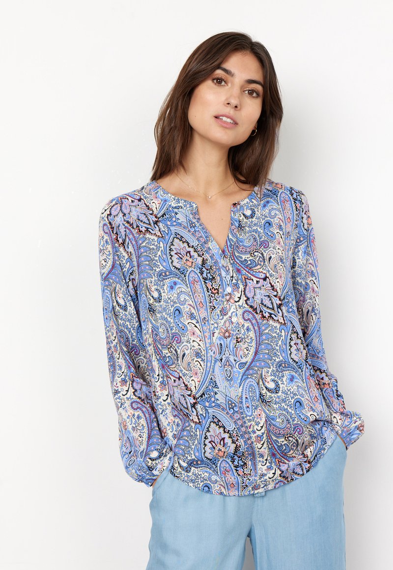 Soyaconcept SC-KIE 2 - Camicetta - bright blue combi/blu - Zalando.it
