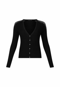 LIU JO Chaqueta de punto - black