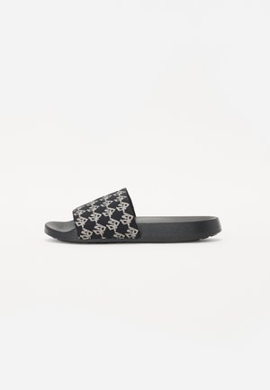ZELLA - Badesandale - black/nickel