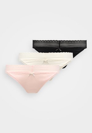 TRIPLET 3 PACK - Stringit - black/white/rose