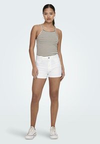 JDY 2 PACK GESTREIFTES TANK ÄRMELLOSES FRANSISKA - Top - hellbraun