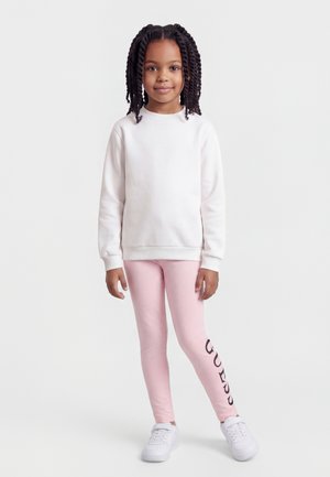 Guess BABY TODDLER KIDS CORE - Leggingek - Nadrágok - ballet pink