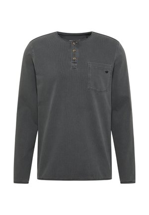 Tops ar garām piedurknēm - schwarz