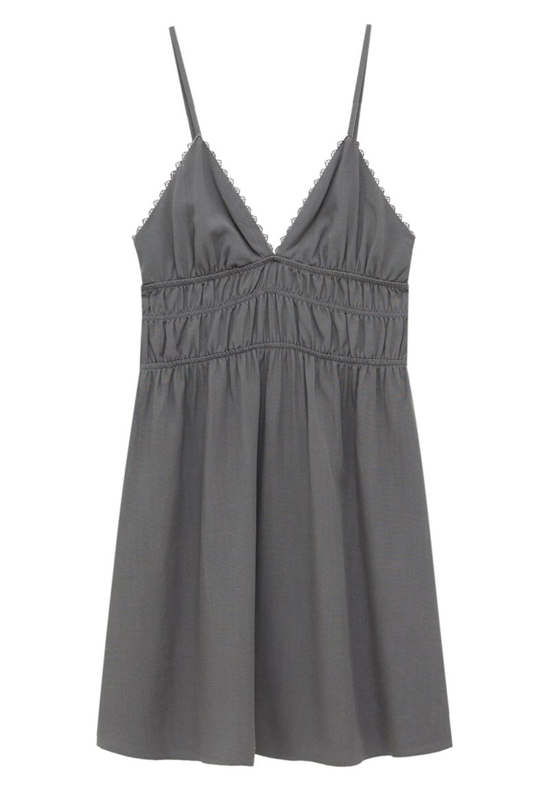 PULL&BEAR Jurk lichtgrijs