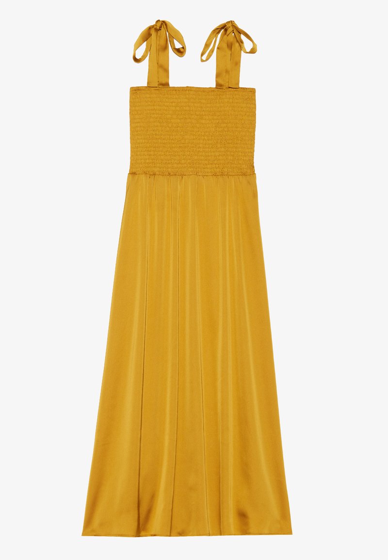 Anna Field Jurk mosterdgeel