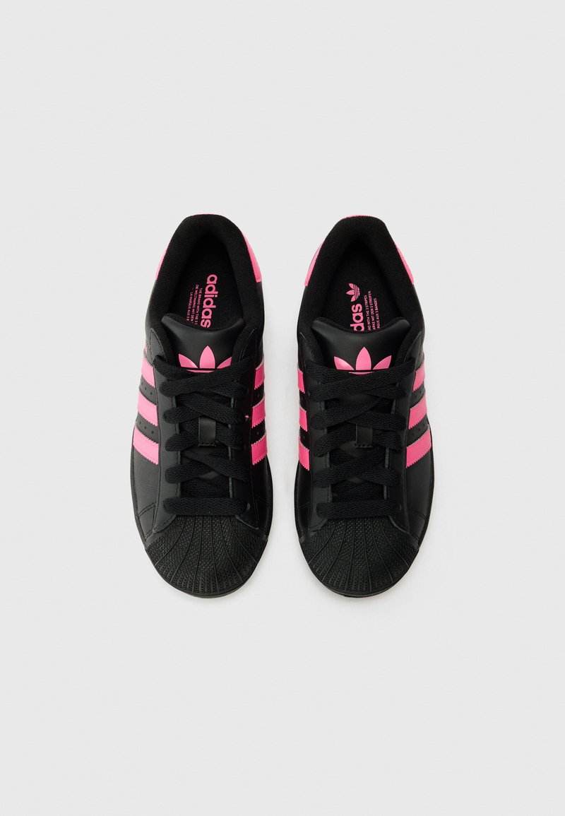 adidas Originals SUPERSTAR II UNISEX - Trainers - lucid pink/black/black -  Zalando.co.uk