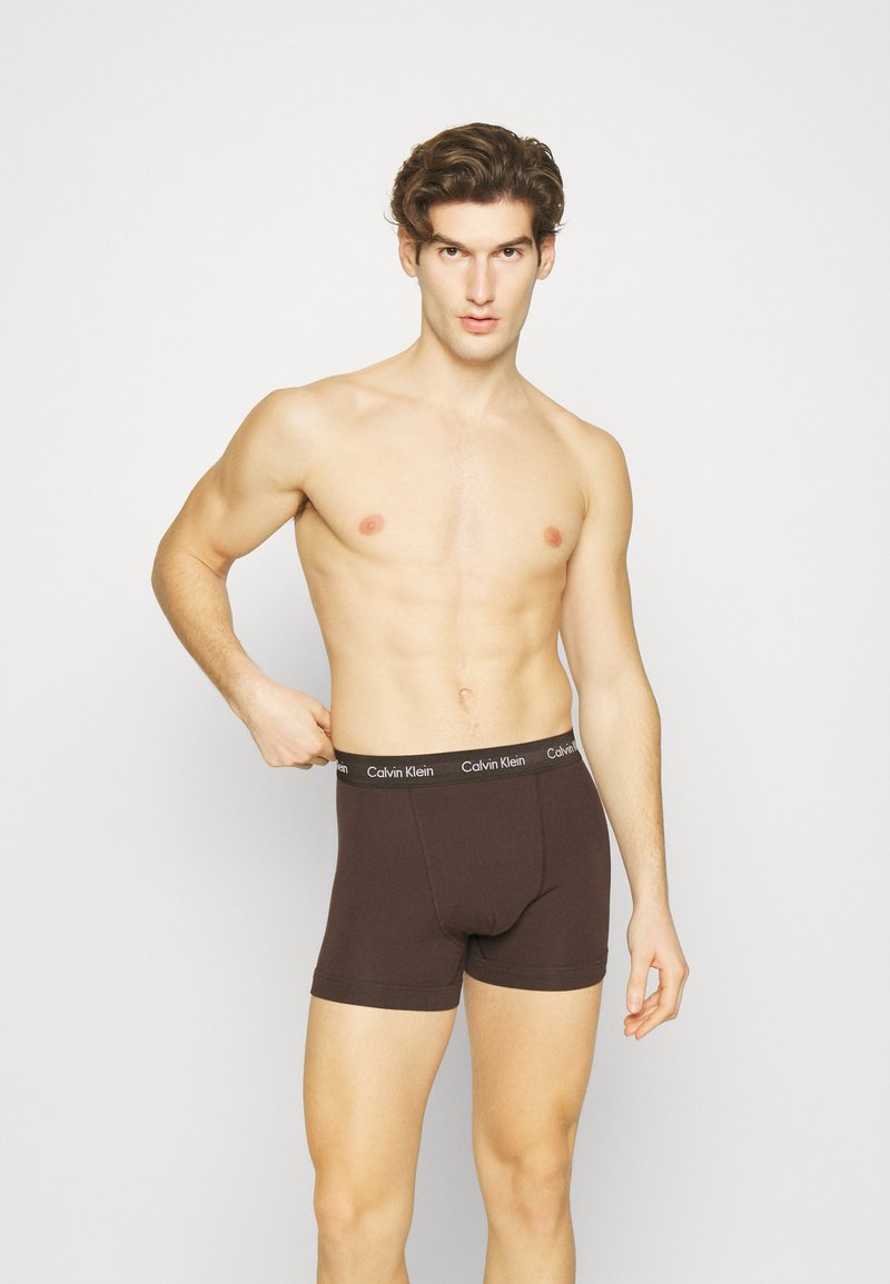 Calvin Klein Underwear TRUNK 3 PACK Shorty black/umber/woodland