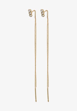 Pilgrim Earrings - ox gold crystal tp