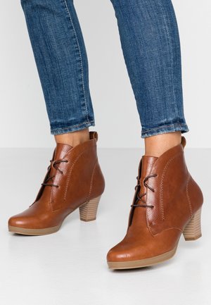 Ankle Boot - cognac