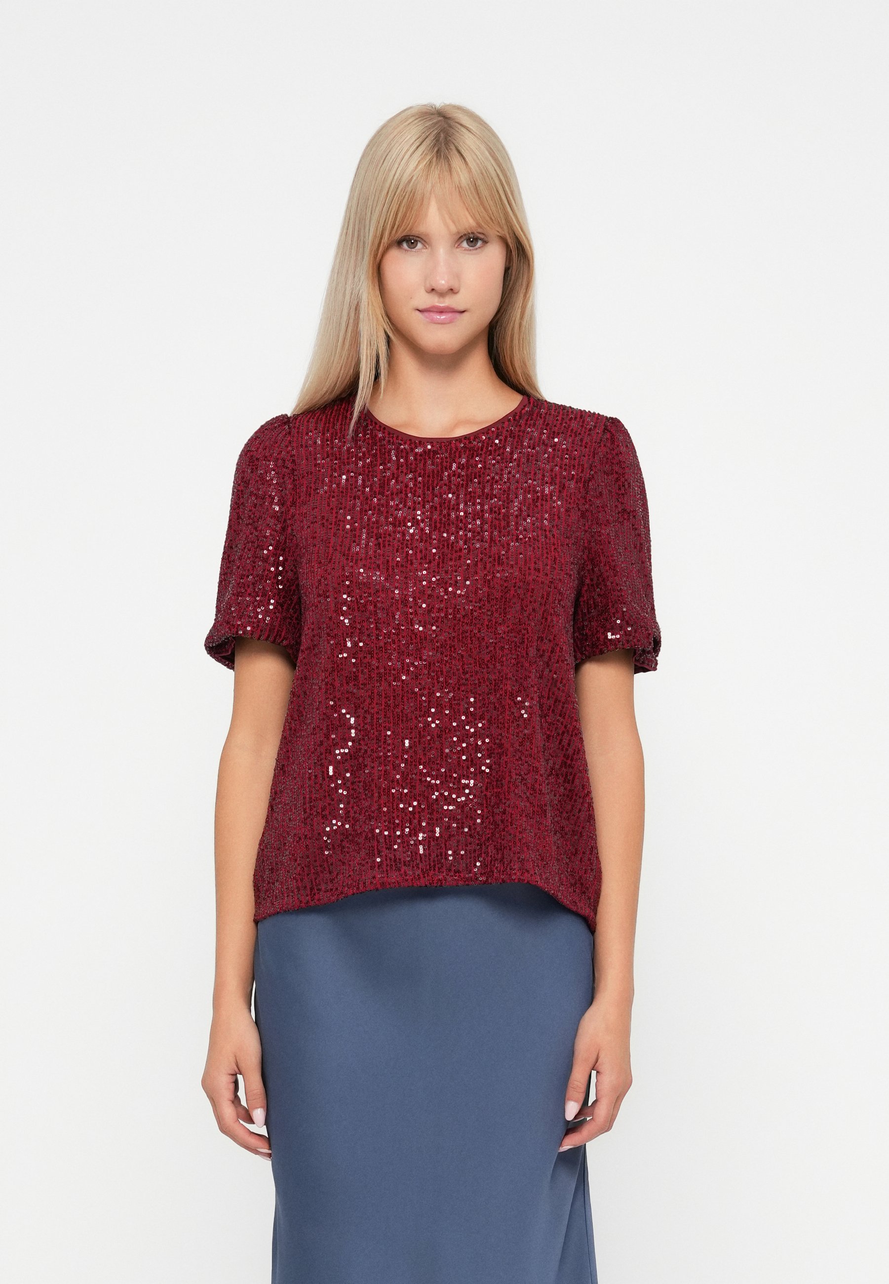 ONLY ONLANA Top Donna A Maniche Lunghe Con Spalle Cadenti - Morbido E Comodo, Colore Nero