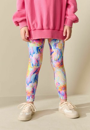 Next, REGULAR FIT - LEGGINGS . - Leggings - Hosen - orange blue floral