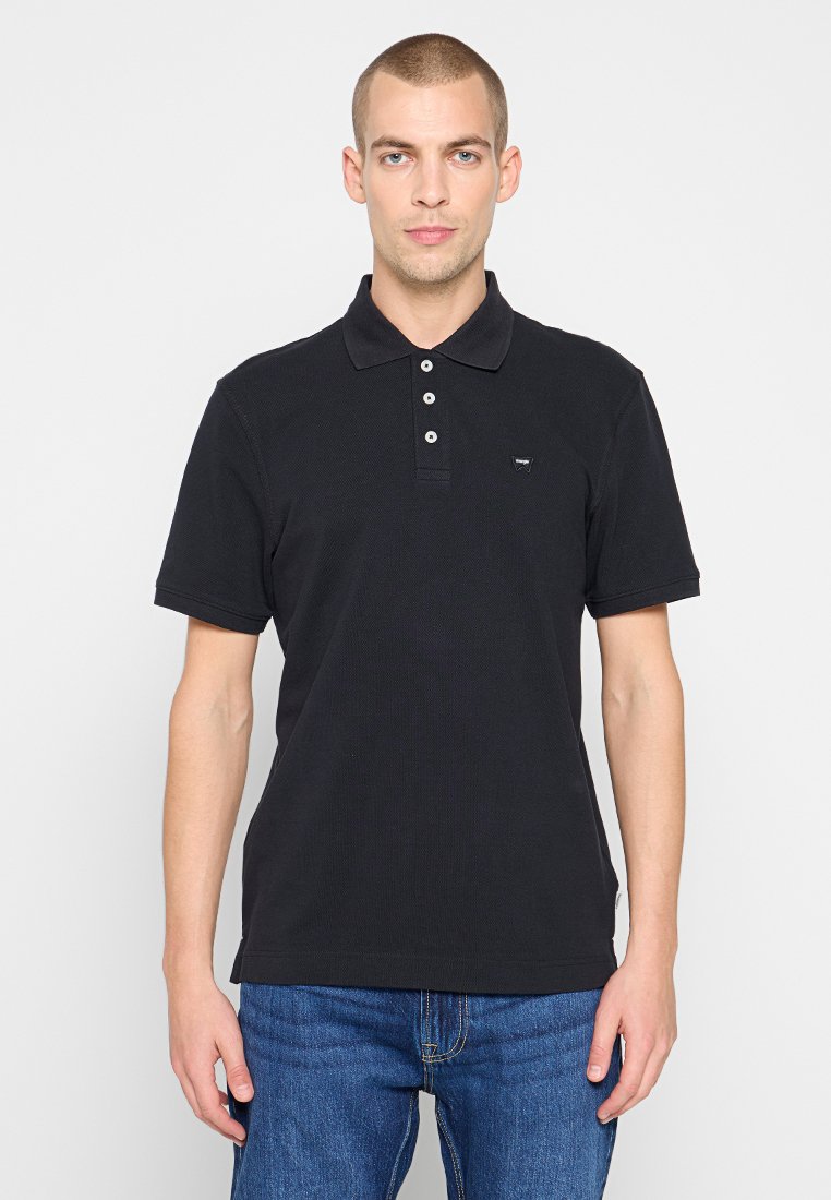 Wrangler Poloshirt zwart