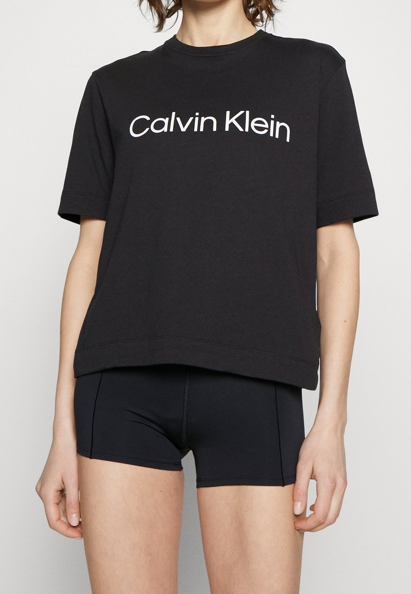 Calvin Klein Performance Camiseta estampada - black