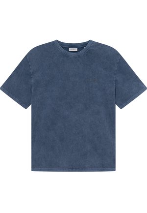 Les Deux BRETT WASHED - Paprasti marškinėliai - insignia blue