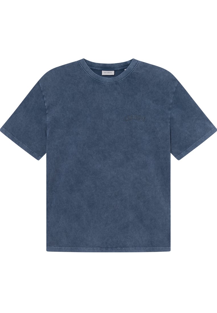 Les Deux T-shirt basic blauw