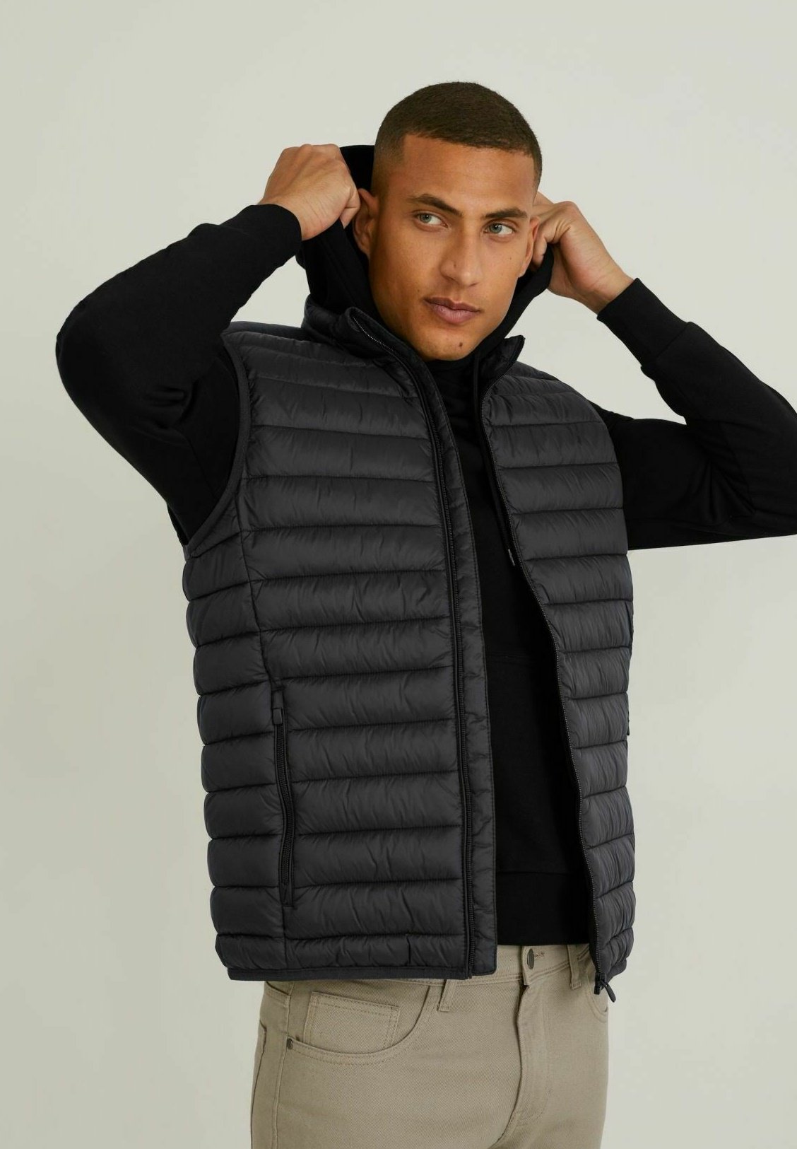C\u0026A Bodywarmer - schwarz/zwart - Zalando.nl