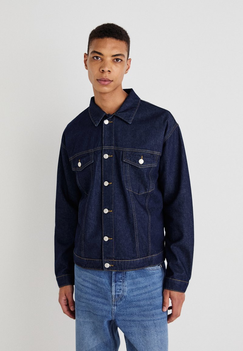 Only & Sons ONSJUST BOX JACKET - Jeansjakke - dark blue denim