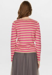 Nümph NUSTRIPY  - Pulover - magenta