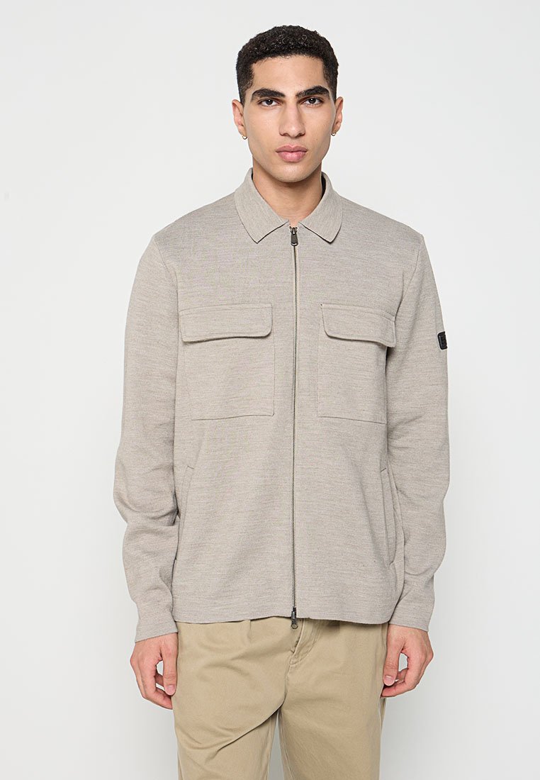 Barbour International Lichte jas beige