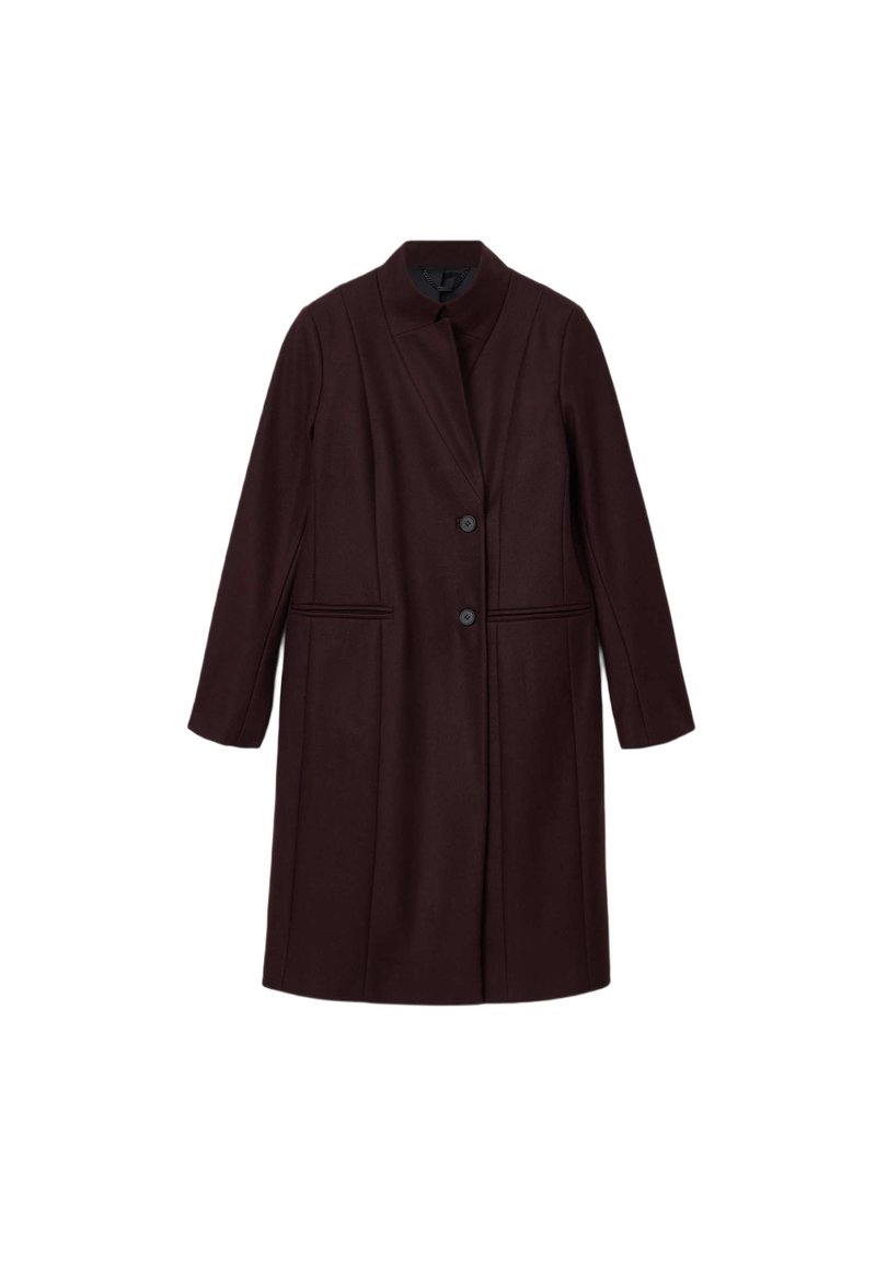 AllSaints Mantel bordeauxrood