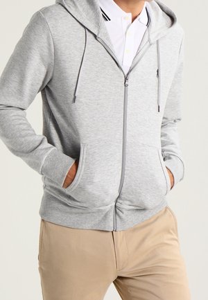 Zip-up sweatshirt - light grey