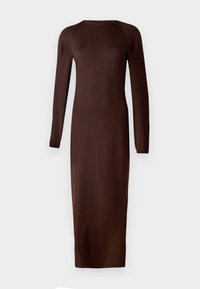ABITO IN MAGLIA - Jumper dress - fantasia marrone