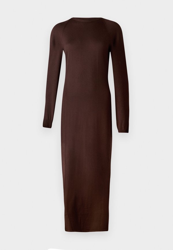 ABITO IN MAGLIA - Jumper dress - fantasia marrone4